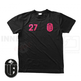 T-shirt - Uvelse Floorball - Sort - ICE-T T-shirt - Uvelse Floorball - Sort - ICE-T