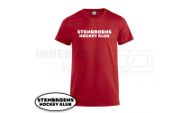 Trænings T-shirt - Stenbroens Hockey Klub - ICE-T rød