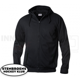 Hættetrøje m. lynlås - Stenbroens Hockey Klub - Hoody Full Zip