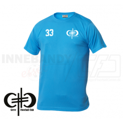 Trænings T-shirt - Greve Floorball - Herre - Tyrkis