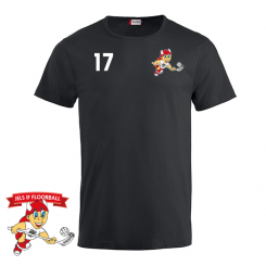 Trænings T-shirt - Sort - Jels IF Floorball