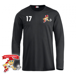 Offcourt Langærmet T-shirt - Sort - Jels IF Floorball Offcourt Langærmet T-shirt - Sort - Jels IF Floorball
