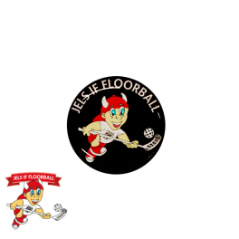 End cap med logo - Jels IF Floorball