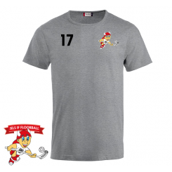 Trænings T-shirt - Grå - Jels IF Floorball