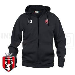 Hættetrøje m. lynlås - Allerød Floorball Klub - Hoody Full Zip Hættetrøje m. lynlås - Allerød Floorball Klub - Hoody Full Zip