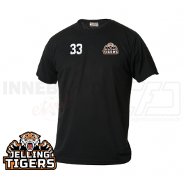 T-shirt - Jelling Tigers - ICE-T Sort T-shirt - Jelling Tigers - ICE-T Sort