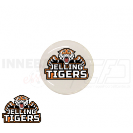 End cap med logo - Jelling Tigers