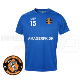 T-shirt - Amager Floorball Klub - ICE-T Blå