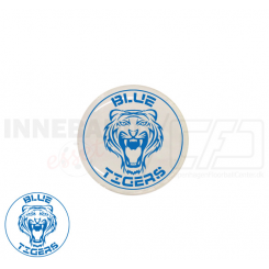 End cap med logo - Blue Tigers