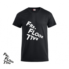 T-shirt Logo - Frederiksberg FC - ICE-T - Sort