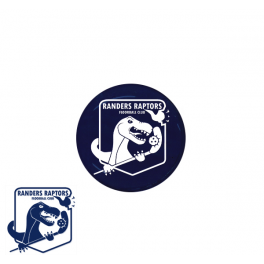 End cap med logo - Randers Raptors