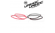 Unihoc Hairband Totti Red + Black