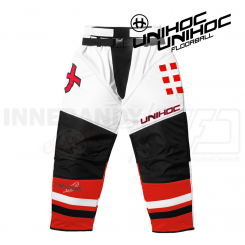 Unihoc Feather Målmandsbukser white/red