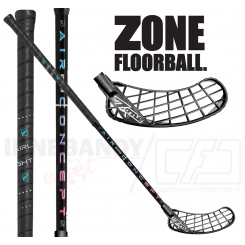 Zone Monstr Airlight 25 black/rainbow - Floorballstav
