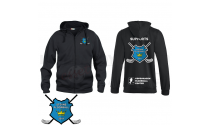 Support Hættetrøje m. lyn - Stevns Floorball - Hoody Full Zip