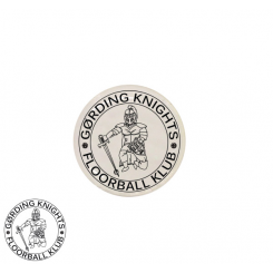 End cap med logo - Gørding Knights