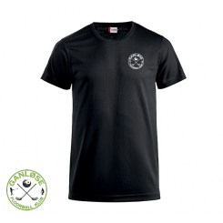 Trænings T-shirt - Ganløse Floorball Klub - ICE-T sort