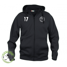 Hættetrøje m. lynlås - Ganløse Floorball Klub - Hoody Full Zip Hættetrøje m. lynlås - Ganløse Floorball Klub - Hoody Full Zip