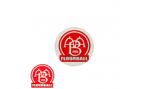 End cap med logo - Aab Floorball