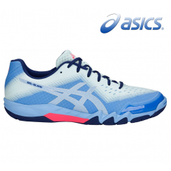 Asics Gel Blade 6 - Dame - blue / silver