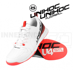 Unihoc U4 PLUS LowCut Men white / red