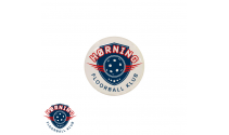 End cap med logo - Hørning Floorball