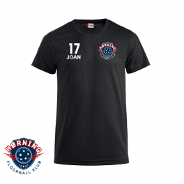 Trænings T-shirt - Hørning Floorball - ICE-T sort