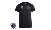 Trænings T-shirt - Hørning Floorball - ICE-T sort