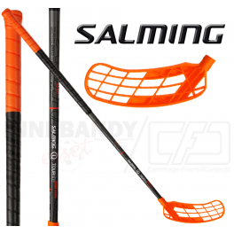 Salming Q1 TourLite Aero Kickzone 27 black/orange Oval Salming Q1 TourLite Aero Kickzone 27 black/orange Oval