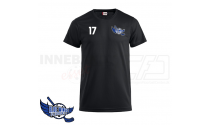 Trænings T-shirt - Blue Wings Floorball - ICE-T sort