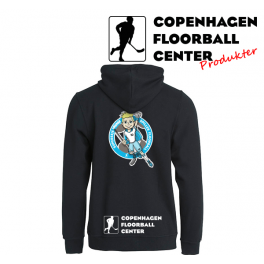 CFC Hættetrøje m. lynlås - Superseje Drenge Spiller Floorball - Sort CFC Hættetrøje m. lynlås - Superseje Drenge Spiller Floorball - Sort
