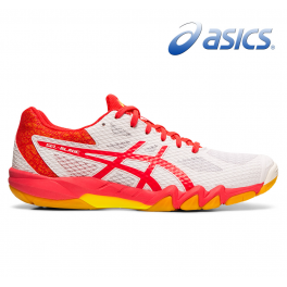 Asics Gel Blade 7 - Dame - white/laser pink