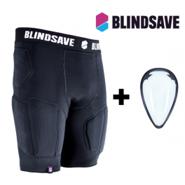 Blindsave Protection Shorts PRO + Cup - black