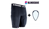 Blindsave Protection Shorts PRO + Cup - black