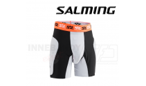 Salming Goalie Protectiv Shorts E-Series - White/Orange/Black