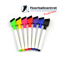 Whiteboard Marker med viskeprop - flere farver 