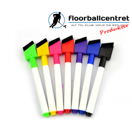 Whiteboard Marker med viskeprop - flere farver 