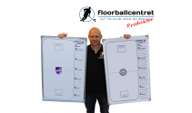 Whiteboard 55 x 88 - Floorball - incl. pen, magneter og klublogo