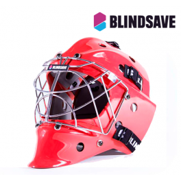 Blindsave Målmandshjelm rød Blindsave Målmandshjelm rød
