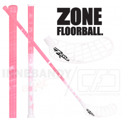 Zone Monstr AIR Superlight 26 hot pink / white - Floorballstav