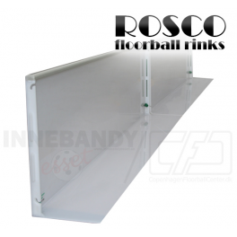 Rosco Floorball Bande Stykker - ACTIVE - 2 meter bandestykke, hvid