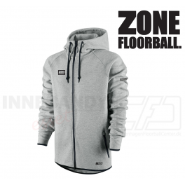 Zone Hood Zip Hitech Hættetrøje grå Zone Hood Zip Hitech Hættetrøje grå