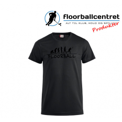 Floorballcentret T-shirt - Floorball Evolution - Sort