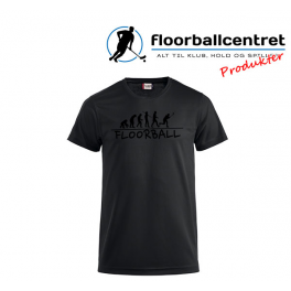 Floorballcentret T-shirt - Floorball Evolution - Sort