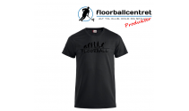 Floorballcentret T-shirt - Floorball Evolution - Sort