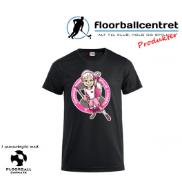 CFC T-shirt - Superseje Piger Spiller Floorball - Sort CFC T-shirt - Superseje Piger Spiller Floorball - Sort