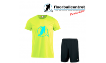Floorballcentret Spillesæt - Blå / Neon Gul