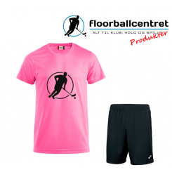 Floorballcentret Spillesæt - Pink
