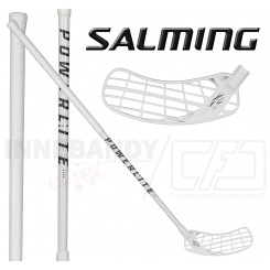 Salming Hawk Powerlite Aero 25 - Floorballstav - black / white