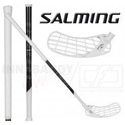 Salming Hawk KickZone 35 - Floorballstav - white / black